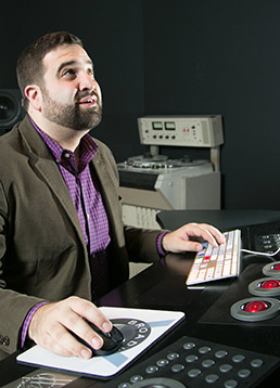 Nick Pacchiano (B.F.A. ’10) is technical director of multimedia at Broadway Video in New York City.