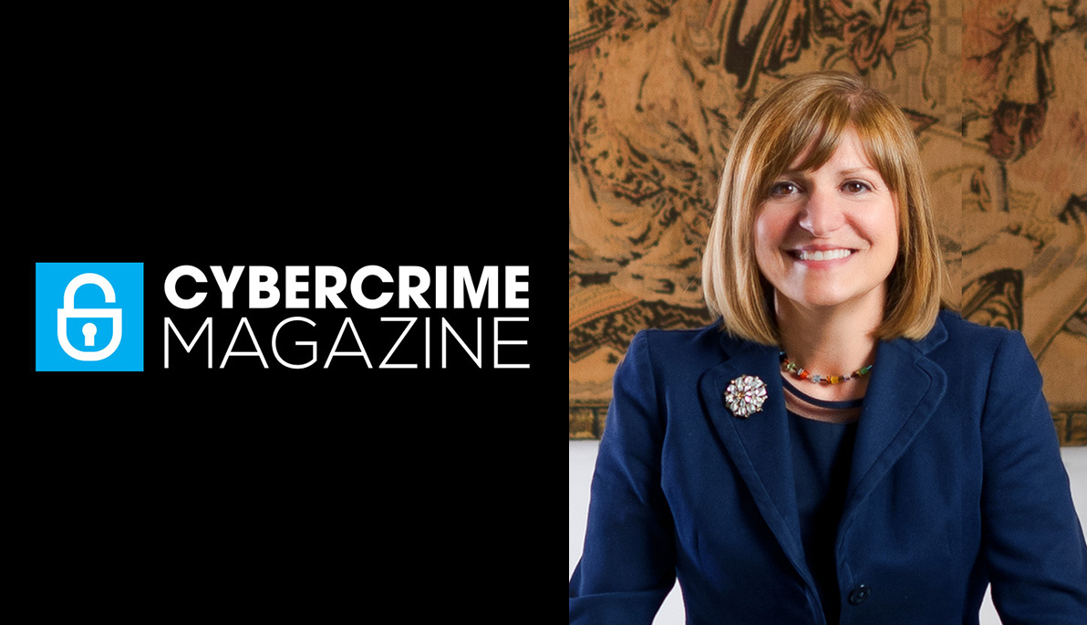 Nada Anid and Cybercrime Magazine logo.