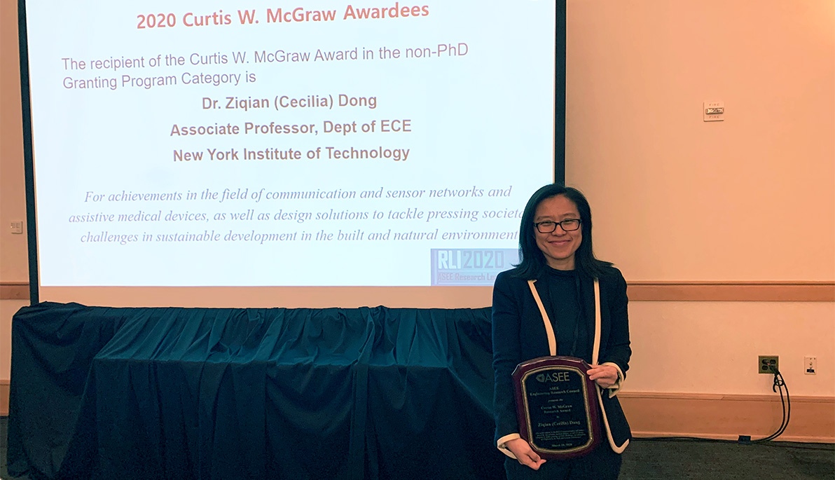New York Tech Professor Receives Prestigious Engineering Research Award