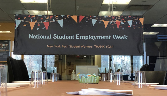 New York Tech Thanks Its Student Employees