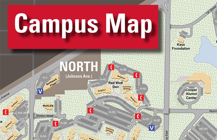 NYITCOM Jonesboro campus map
