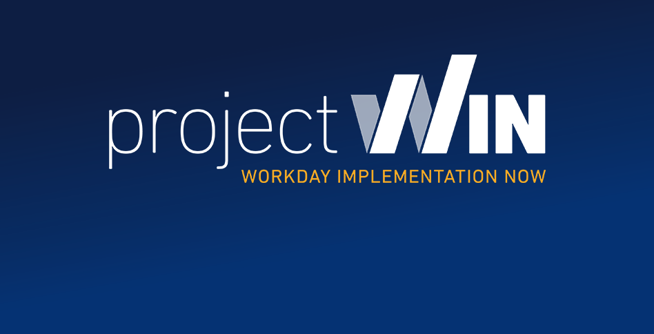 Project WIN. Workday Implementation Project