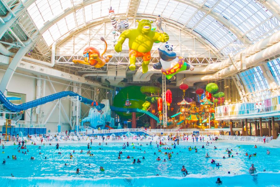 Dreamworks Indoor Waterpark & American Dream Mall