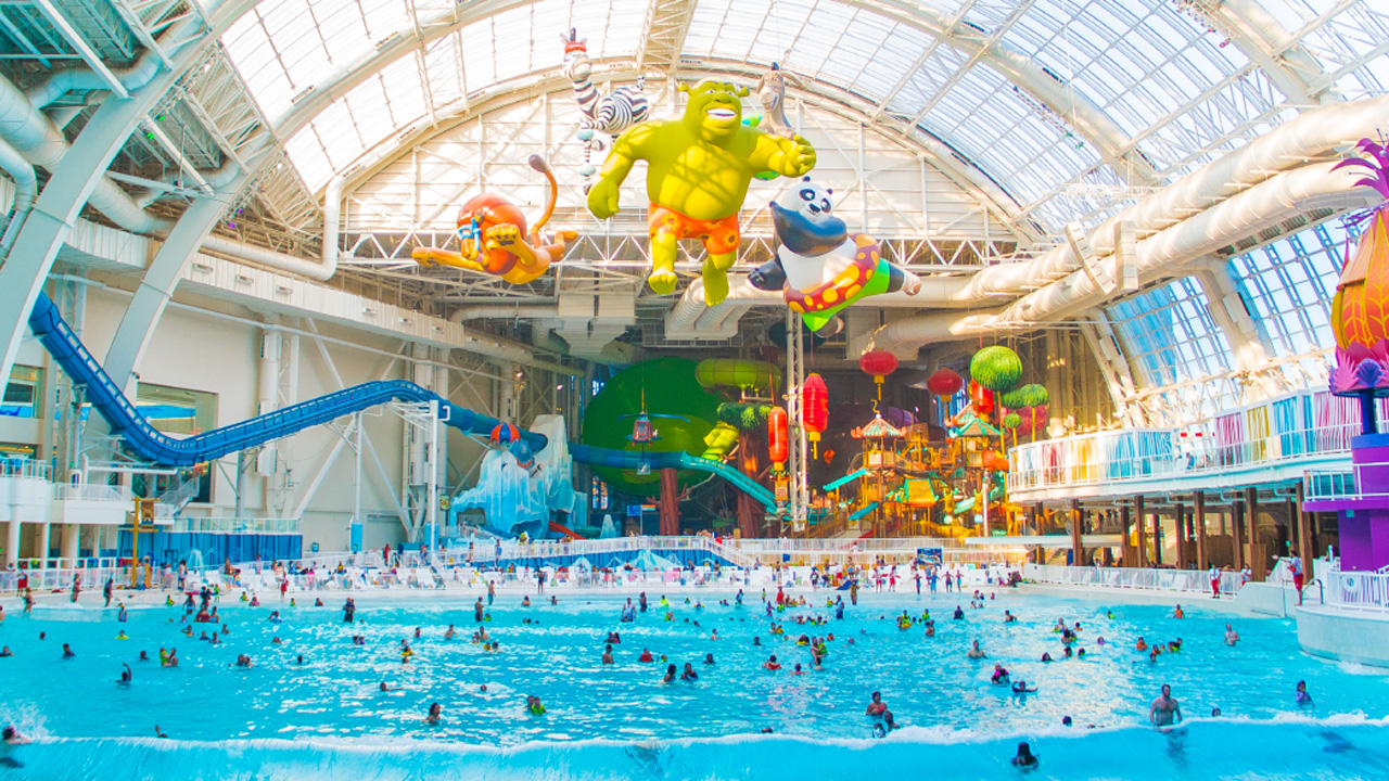 Dreamworks Indoor Waterpark & American Dream Mall