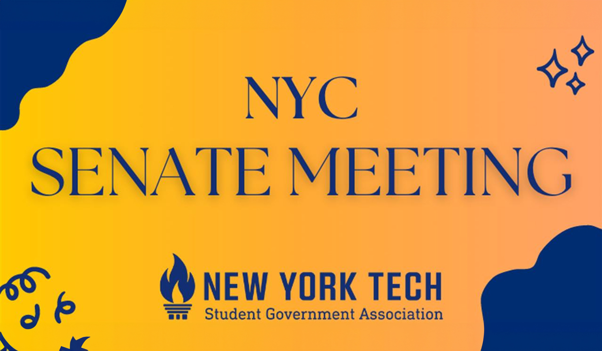 NYC Senate Meeting at New York Tech (logo)