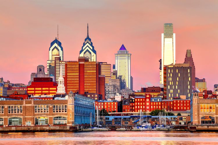 Cityscape of Philadelphia