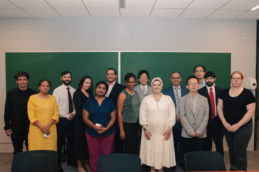 Group of New York Tech faculty