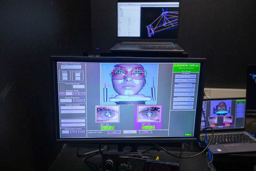 Computer eye tracking technology