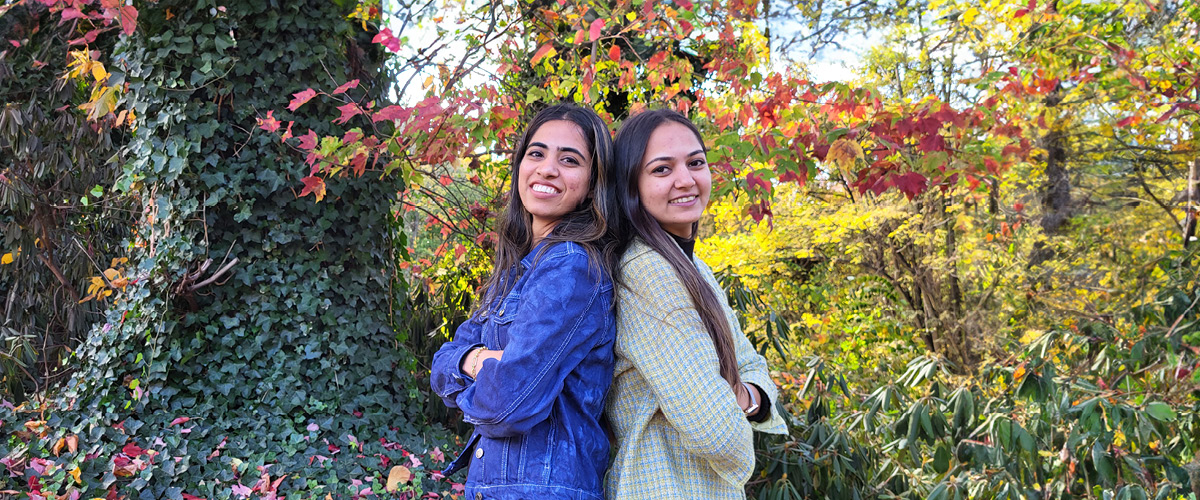 Portrait of Kirshna Jograna and Ritika Radadiya